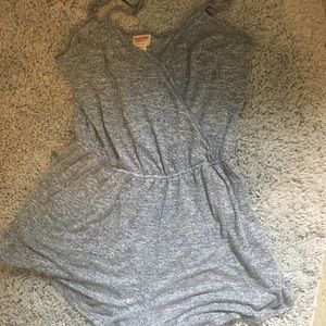 Gray romper